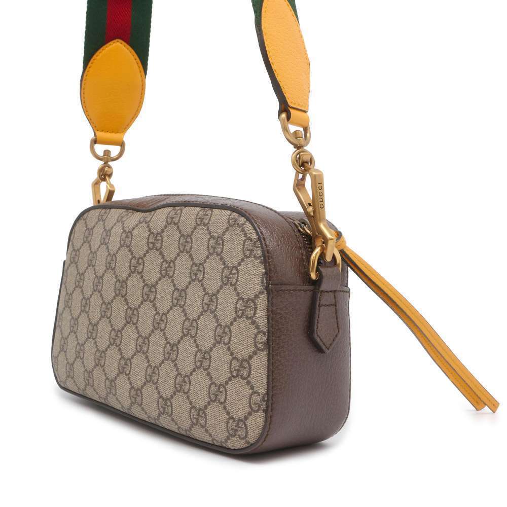 Gucci Vintage Shoulder Brown/Tan Bag Neo Messenger